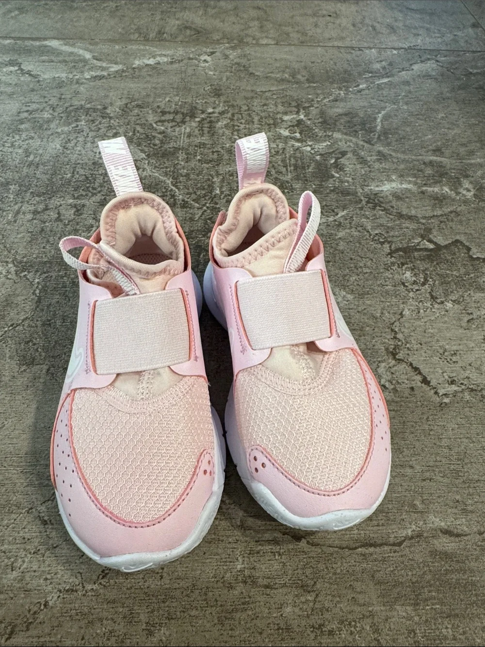 Nike kids flex runner Pink Slip-On Athletic Sneakers 8c